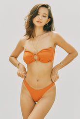 Olga Bandeau Top (Spice)